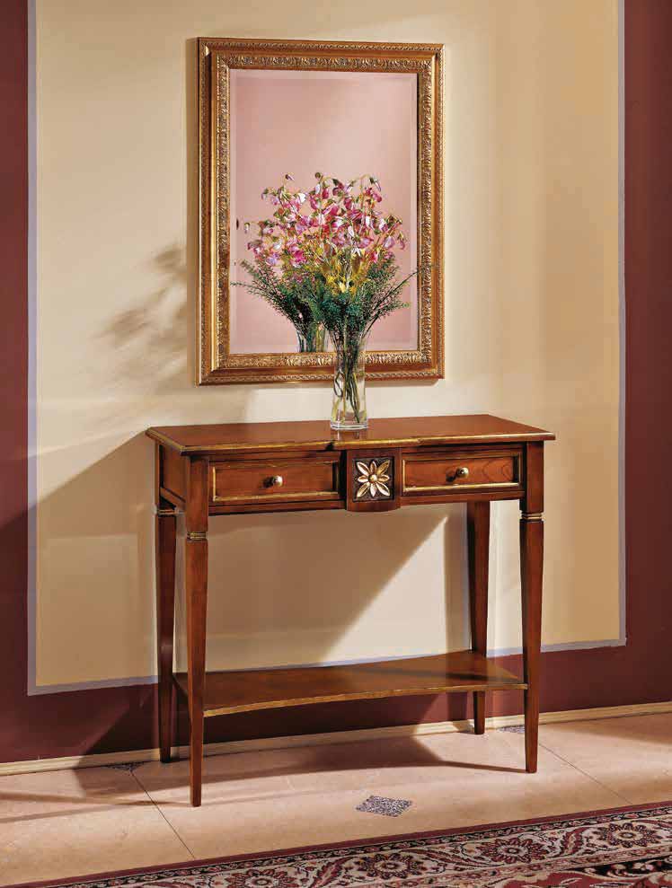 The console is natural wood, Scappini & C