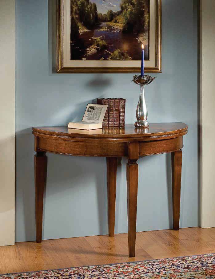 The console is natural wood, Scappini & C