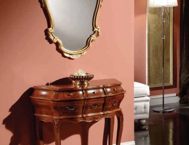 The console is natural wood, Scappini & C