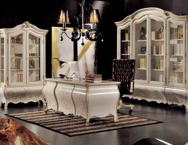 The office (Suite for Cabinet) with decorative pattern, Mirandola Export