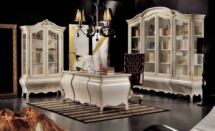 The office (Suite for Cabinet) with decorative pattern, Mirandola Export 