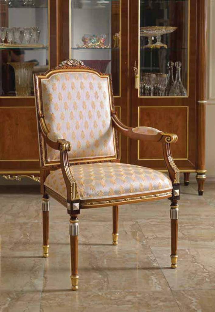 Chair with armrests, Scappini & C