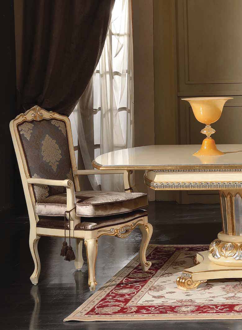 Chair with armrests, Scappini & C