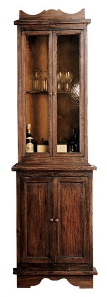 The corner cupboard solid wood, Maggi Massimo