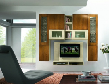 Sofa set in veneer and lacquer shade ivory Giselle, Arve Styl