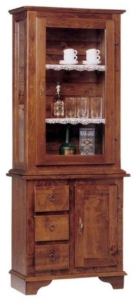 Showcase made of solid wood, Maggi Massimo