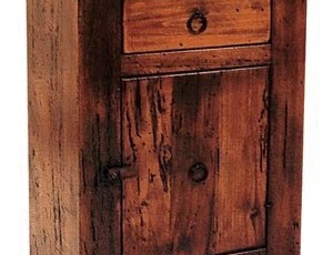 Bedside table made of solid wood Maggi Massimo