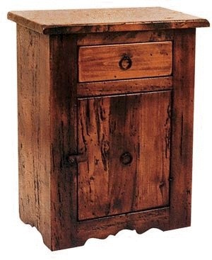 Bedside table made of solid wood Maggi Massimo