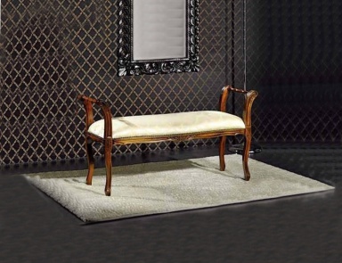 Bench with soft upholstery, Mirandola Export