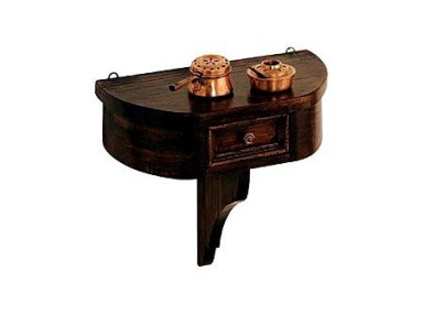 The console is made of solid wood, Maggi Massimo