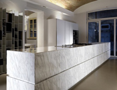 Kitchen (kitchen set) Monolith, Matteo Gennari 