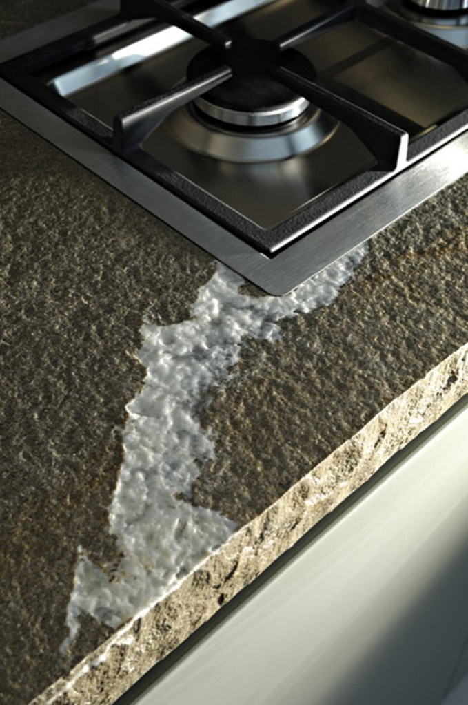 Kitchen (kitchen set) was made of natural wood Target, Matteo Gennari