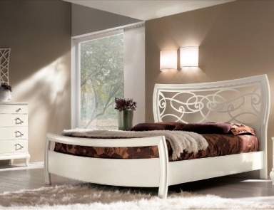 Set for the bedroom in the decoration of lacquer shade ivory Mir?, Arve Style