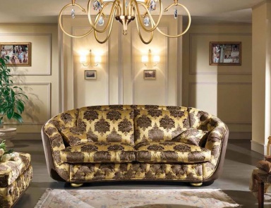 Two seater sofa Gold, Essepi