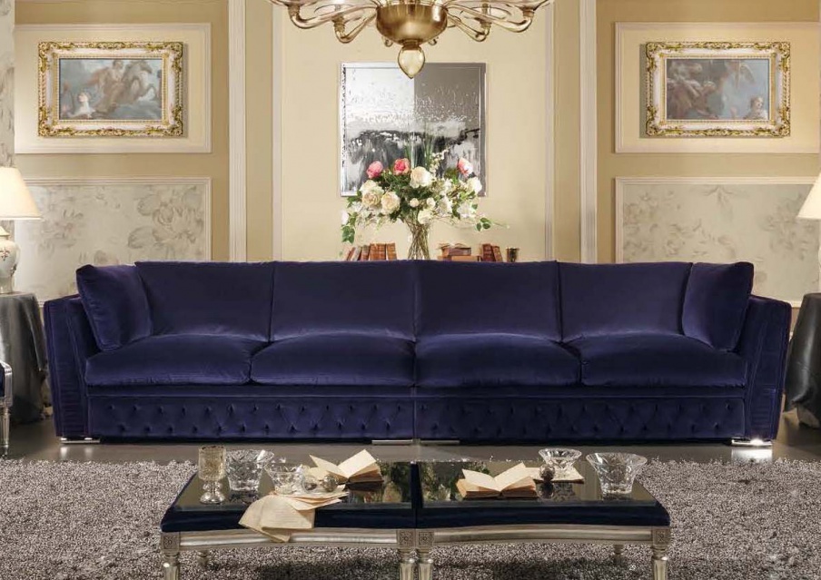 Four-seater sofa Juliet, Essepi