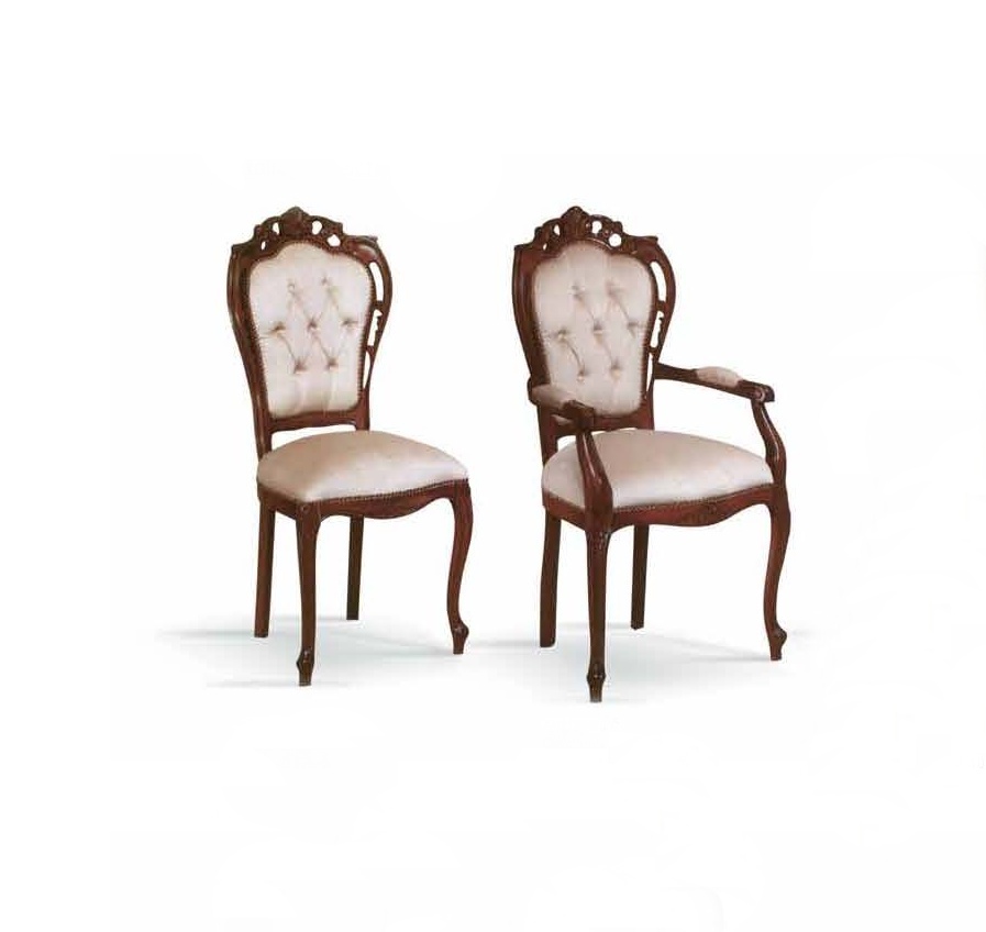 Chair with carved back, Mirandola Export