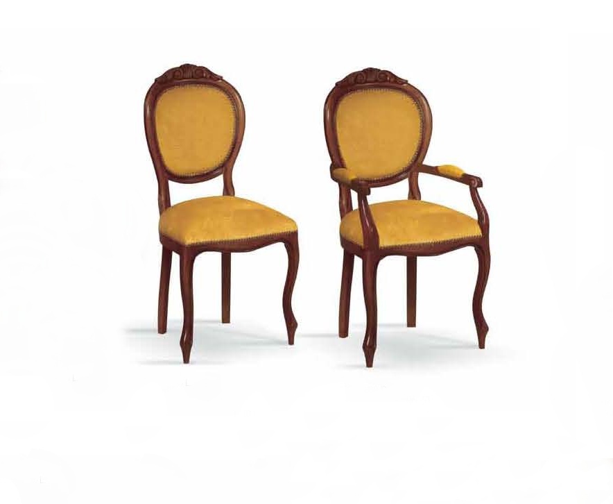 A chair with soft upholstery, Mirandola Export