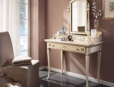 A dressing table with a decorative pattern, Mirandola Export
