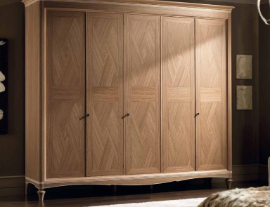 Wardrobe with 5 swing doors as Chanel, Arve Style
