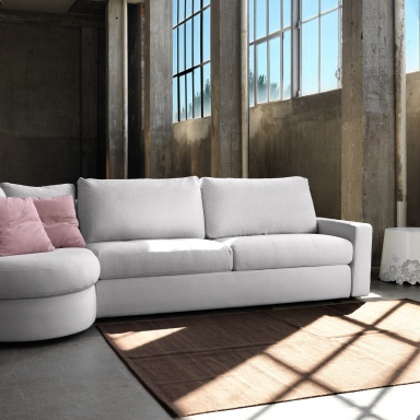 The modular sofa Leslie