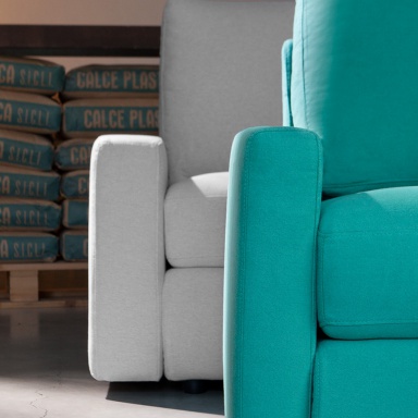 The modular sofa Leslie