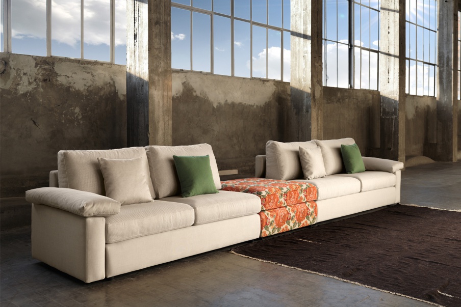 Sofa bed modular Mukai, Domingo Salotti