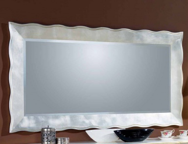 The rectangular mirror in silver frame, Mirandola export