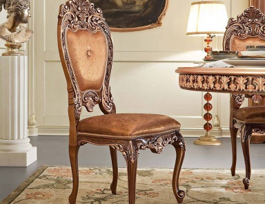 Chair with a frame made of solid wood Bella Vita Modenese Gastone