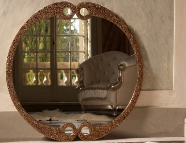 Mirror round, Domingo Salotti (round mirror)