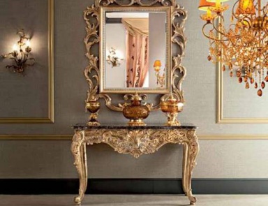 Console with marble top Casanova, Modenese Gastone 
