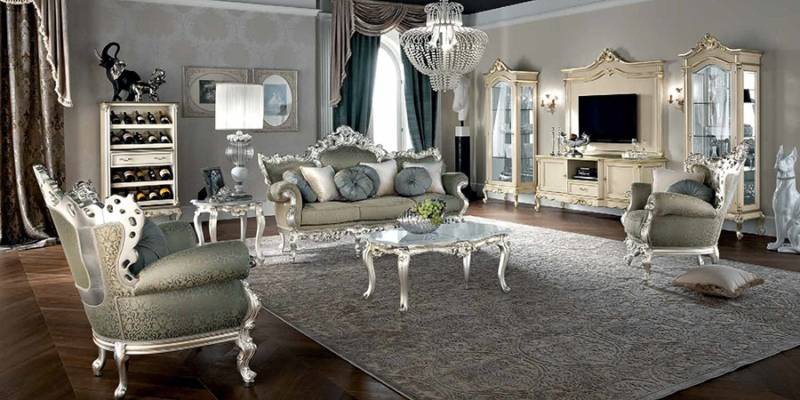 Living room (sofa set) Casanova, Modenese Gastone