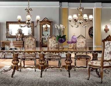 Casanova dining table, Modenese Gastone