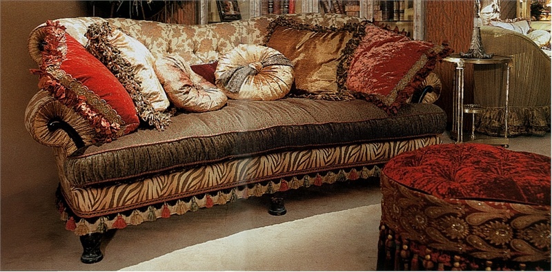 Three seater sofa on a hidden frame, Friends - Provasi