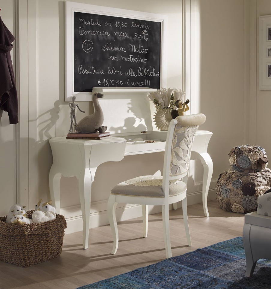 Console with folding top New Romantic, Arve Style