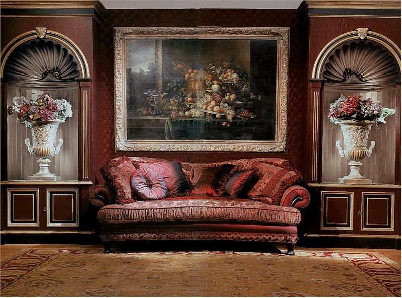 Four-seater sofa on a hidden frame, Friends - Provasi