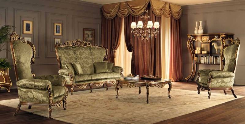 Living room (sofa set), Villa Venezia, Modenese Gastone