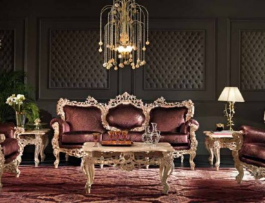 Living room (sofa set), Villa Venezia, Modenese Gastone