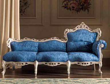 Daybed with frame of solid wood Villa Venezia, Modenese Gastone