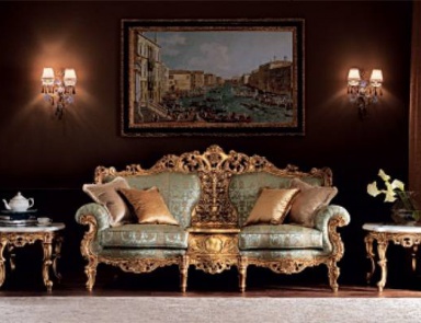 Living room (sofa set), Villa Venezia, Modenese Gastone