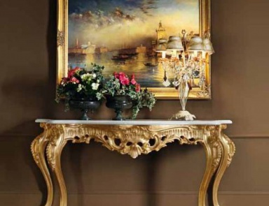 The console is made of solid wood Villa Venezia, Modenese Gastone