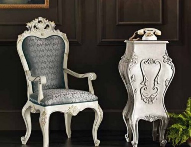 Chair with armrest Villa Venezia, Modenese Gastone 