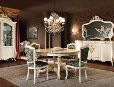 Dining room (dining set), Villa Venezia, Modenese Gastone