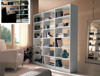 Classic sofa set in white lacquer Salieri, Arve Style