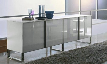 Chest of drawers mirrored glass Sideboard - Presotto