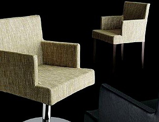 Armchair in fabric, Siesta - Provasi