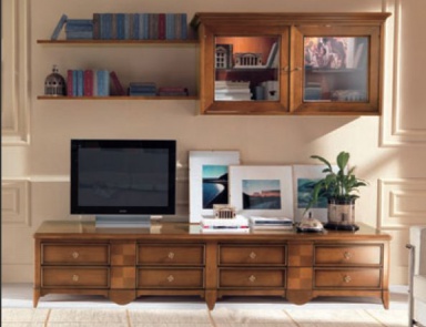 Sofa set made of solid wood and glass Salieri, Arve Style