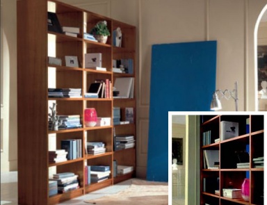 Rack in the finishing of veneer color natural wood Salieri, Arve Style