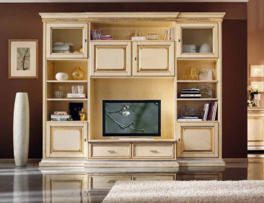 Cabinet for TV in a classic style, Mirandola Export