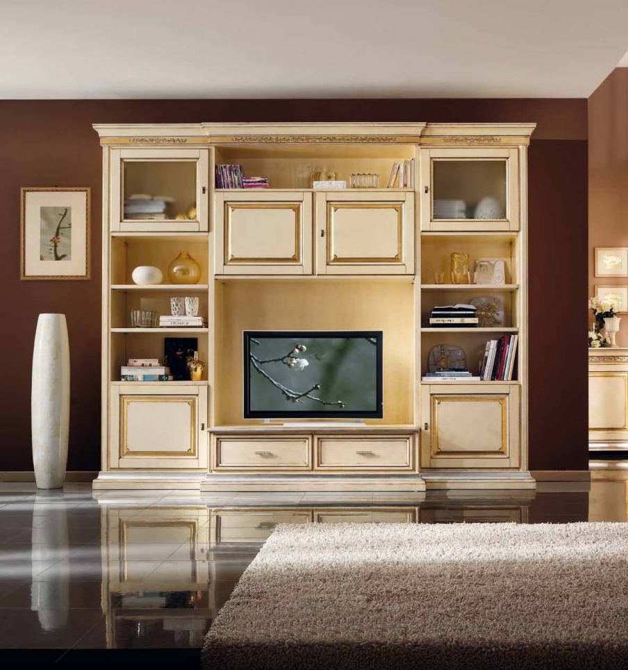 Cabinet for TV in a classic style, Mirandola Export