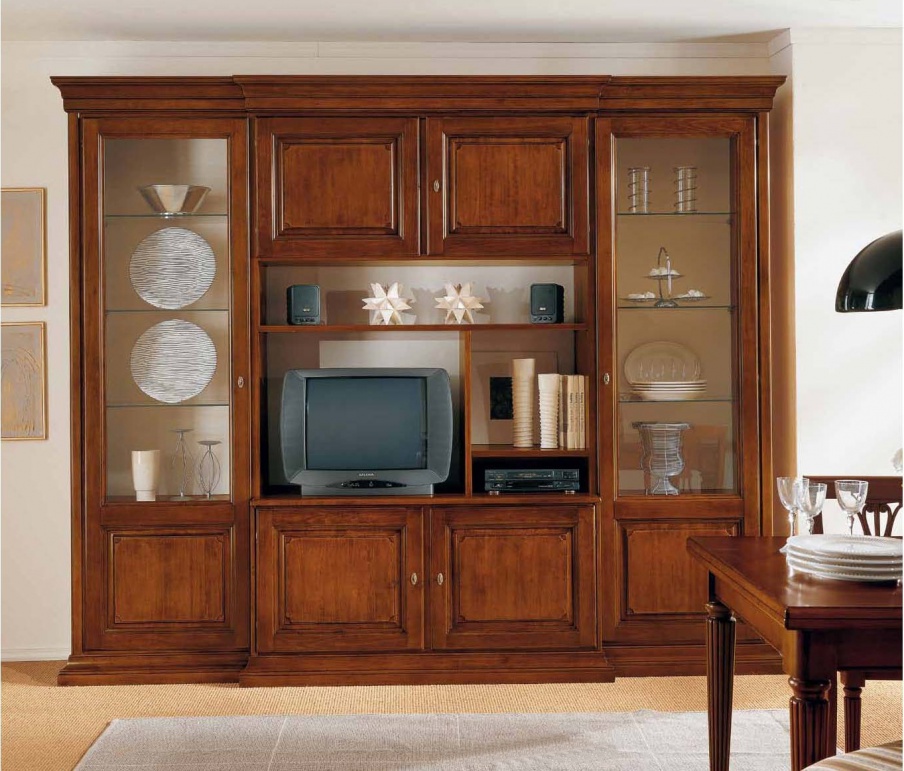 Cabinet for TV with the Windows, Mirandola Export